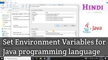 Set Environment Variables for Java Programming Language || Latest 2022 || Hindi video|| Titan Spy ||