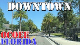 Ocoee - Florida - 4K Downtown Drive