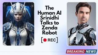 The Human AI Srinidhi Talks to Zenda Robot #Legend #Marketing #ai