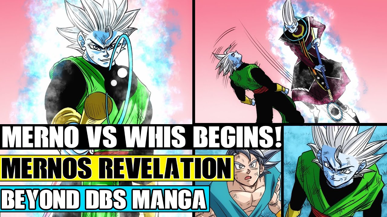 Beyond Dragon Ball Super: Merno Vs Whis, Beerus And Ultra Instinct Goku! A Mysterious Call To ...