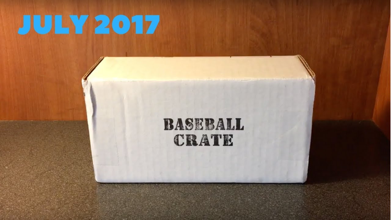 The Baseball Card Crate July 2017 YouTube