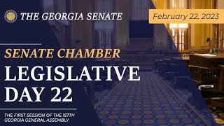 Legislative Day 22 - 2023 Session - 2/22/23