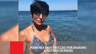 Mandira Bedi Trolled For Sharing A Picture In Bikini