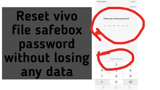 How to Reset file safe box vivo forgot password screenshot 2