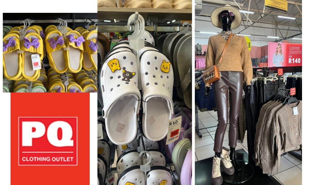 Аутлет одежды PQ | Мода | Доступные цены | ЮЖНОАФРИКАНСКИЙ ЮТУБЕР
