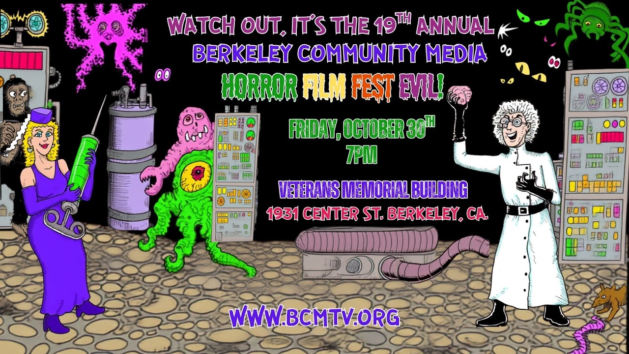 Attend the 19th Annual BCM Horror Film Fest-Evil