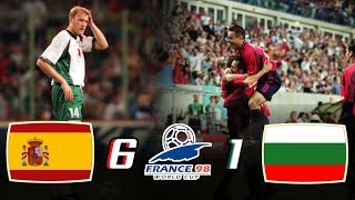 Spain 🇪🇸 shine against Bulgaria 🇧🇬 🤯 but exit the World Cup early 98🏆 🥶