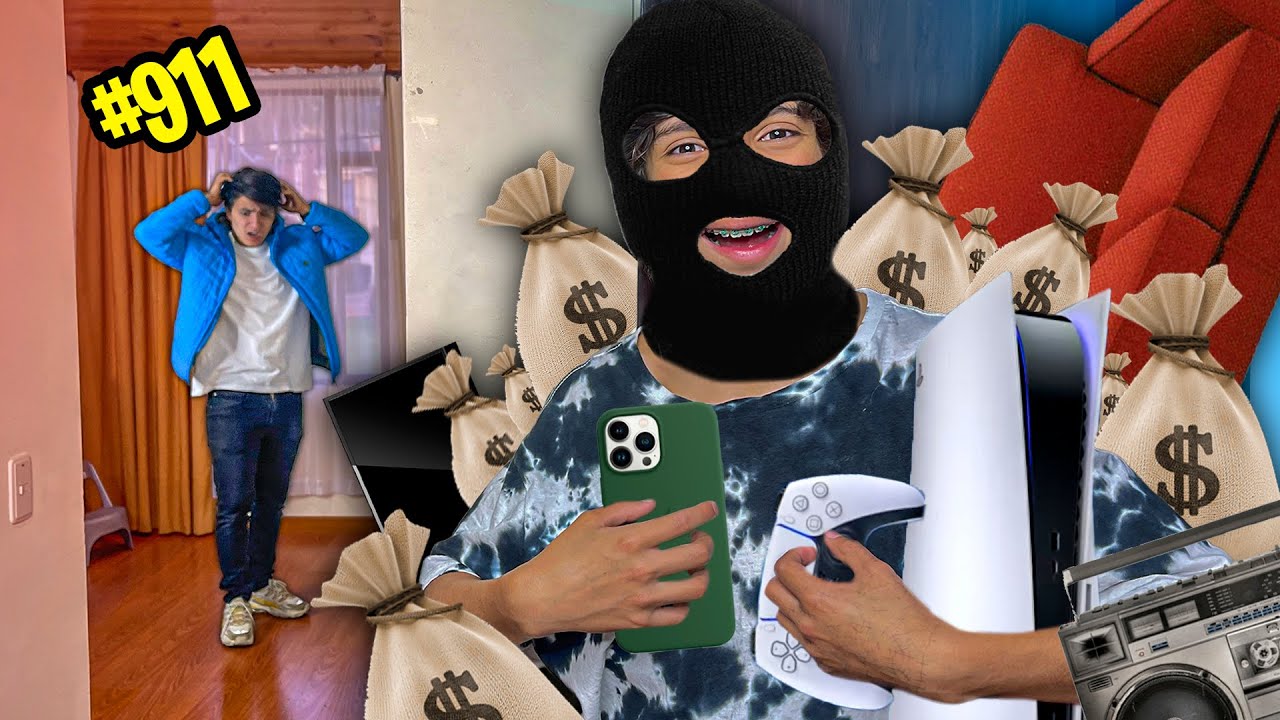 ENTRO A ROBAR EN LA CASA DE MI HERMANO MAYOR Y NO SE DA CUENTA