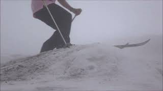 Video materials for Telemark Ski School. Low cuff boots with NNN-BC. July 29, 2022