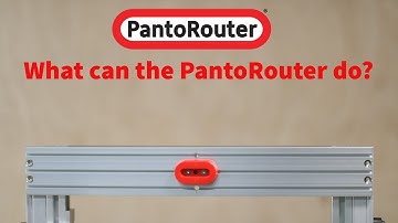 What the PantoRouter can do