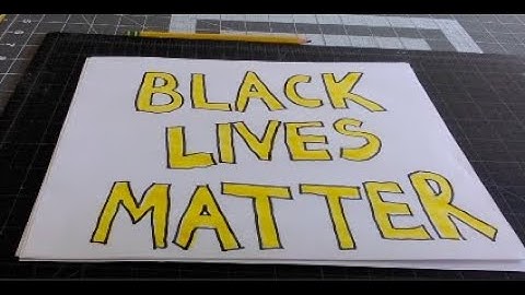 How to draw block letters