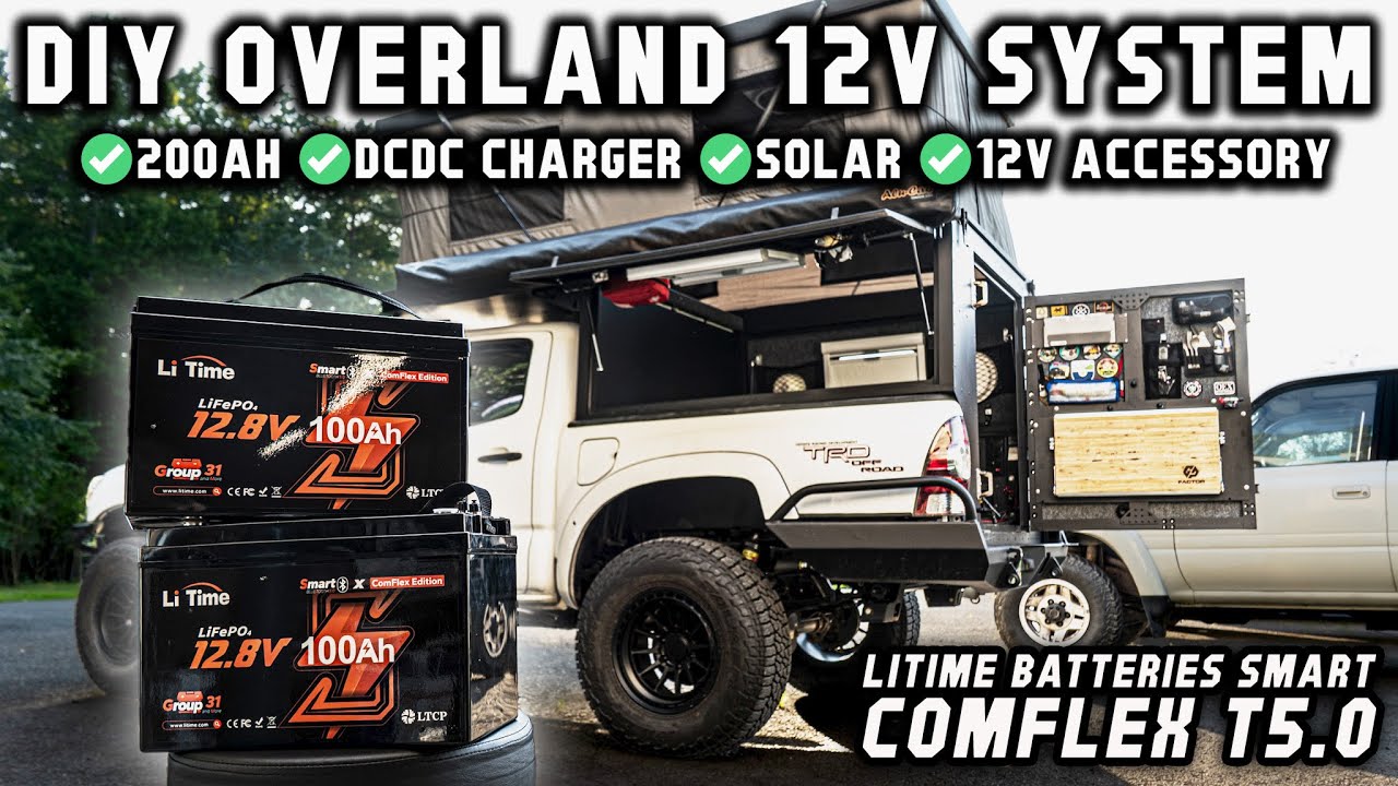 Самодельная электрическая система 12 В | Наземные аккумуляторы LiTime ёмкостью 200 Ач