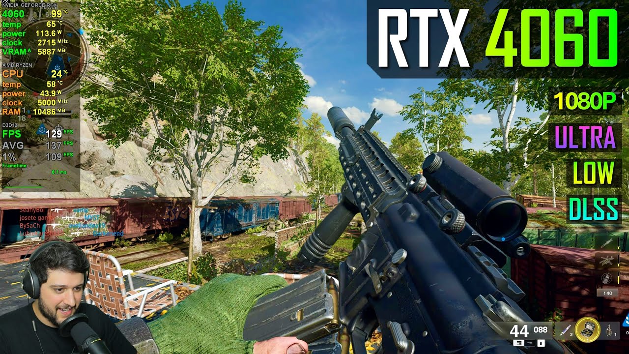 RTX 4060 - Call Of Duty: Black Ops 6 ( Beta )