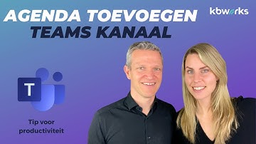 Hoe voeg ik een agenda toe aan mijn Teams kanaal in #MicrosoftTeams