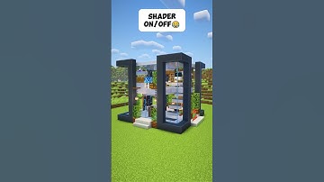 Minecraft Shaders Vs Vanilla😂 #shorts
