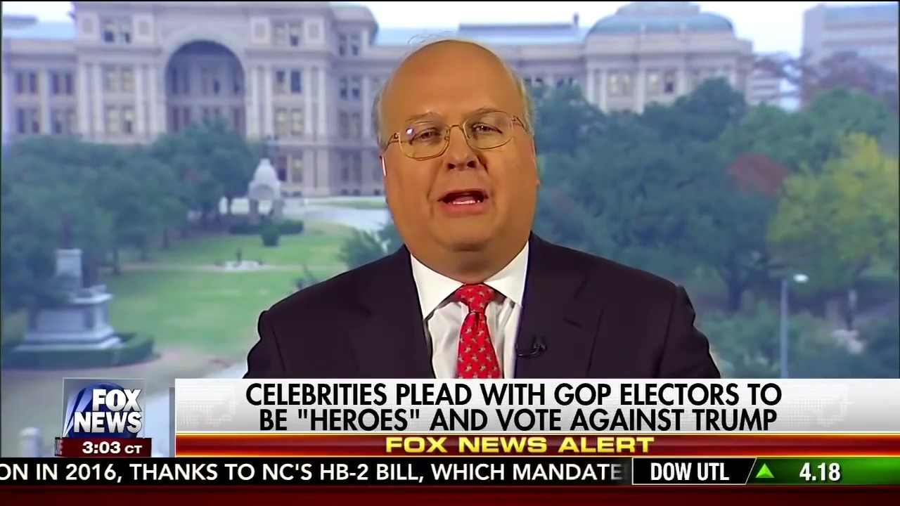 Karl Rove goes H.A.M. over Celebs for Elector PSA Undermining Donald Trump