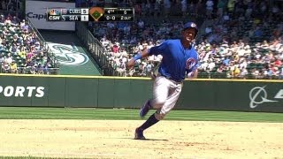 SF@CHC: Cubs tack on a run on Soriano's double