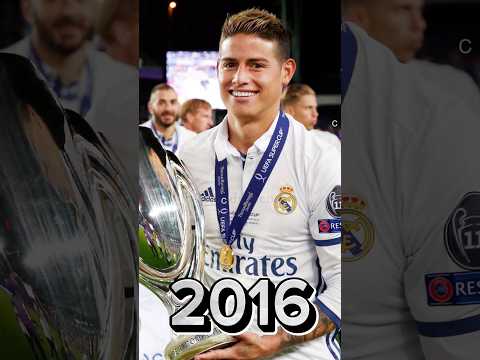 مراحل تتطور خاميس رودريغيز مسيرته الكروية مع جميع 