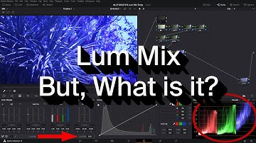 What is The Lum Mix or Luminance Mixer Tool | DaVinci Resolve