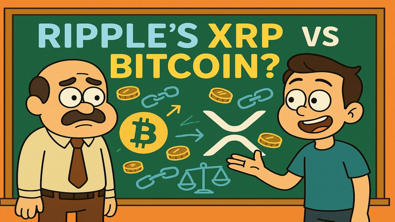 Ripple XRP vs Bitcoin: Why Banks Love One and Fear the Other - Explained Like You're Five