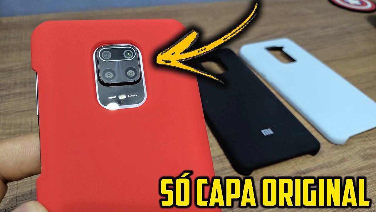UNBOXING CAPA ORIGINAL XIAOMI PARA REDMI NOTE 9, REDMI NOTE 9S, REDMI NOTE  9PRO - YouTube