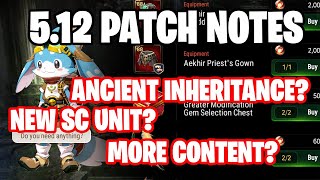 5.12 Patch Notes - NEW F2P PvE SC UNIT? - Epic Seven