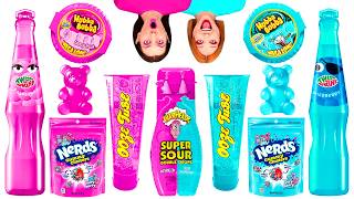 Pink Food vs Blue Food Color Challenge | Epic Food Battle by HAHANOM Challenge