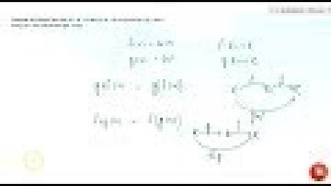 Find gof and fog, if `f : R - gt R` and `g : R - gt R` are given by `f(x) = cos x` and `g(x)=3x^...