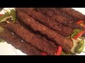 Mince beef kebab  shish kebab  home made kebabs mincebeefkebab cookingyoutubechannel