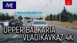 Driving in Russia: Upper Balkaria - Vladikavkaz - Scenic Drive - Follow Me