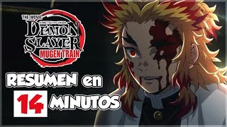 ✨Kimetsu no Yaiba: El Tren Infinito (Película) | Resumen en 14 Minutos | RESUBIDO