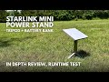 Starlink Mini Power Stand Review | Tripod with Integrated Battery