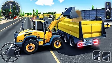Drive Simulator 2020 - Construction Vehicles Excavator, Truck - Android GamePlay #5