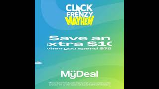 MyDeal Click Frenzy Mayhem ON NOW!