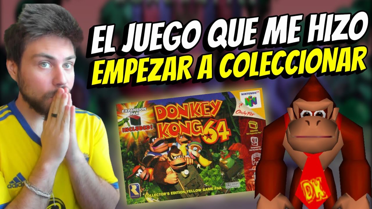 El Juego por el que EMPECÉ A COLECCIONAR! Donkey Kong 64: El auge de  Plataformas 3D | Retro Reseña