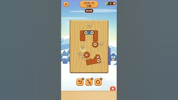 #level95 Wood Nuts and Bolts Screw #games #viral #video #gaming 🔥