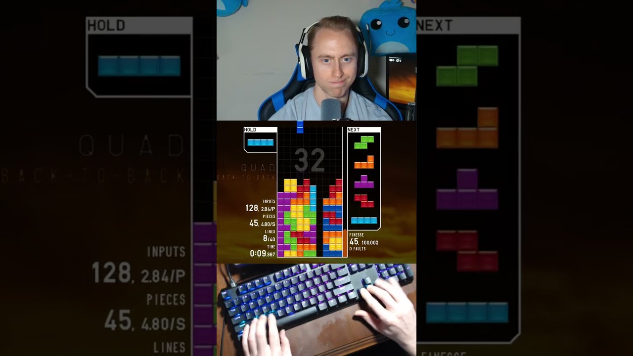 FAST Tetris! SHORTS Daily Wumbo Livestream 3-7-26