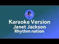 Janet Jackson Rhythm Nation Karaoke Version mp3