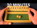 ASMR 30 MINUTES of SHUT THE BOX
