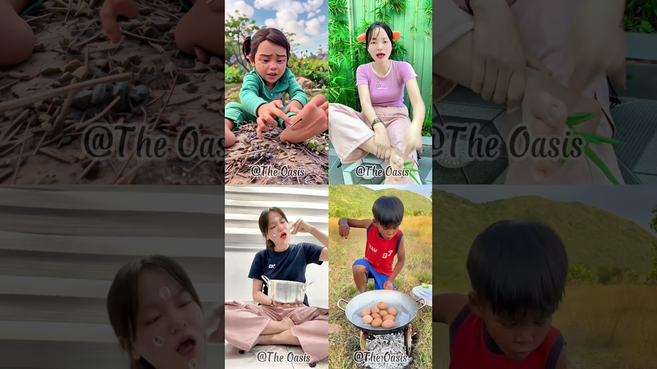 The Oasis - Survival Skills: SMART ideas and USEFUL with single mom in forest 