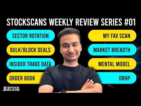 Market Recap: Sector Rotation | Order Book | DRHP | Merger & Bulk/Block Deals | StockScans | SOIC