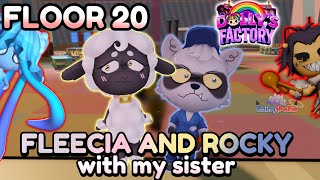 Download Lagu 🐑🦝 FLEECIA AND ROCKY DUO WITH MY SISTER - Dolly's factory #5 - [☔️] #RainyMellie  MP3