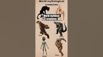 Part-2 world mythical creatures😱 #shorts #viral