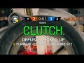 CLUTCH. AS. F*CK. - Rainbow Six Siege Ranked Highlights (Operation Health)