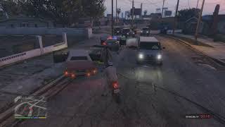 GTA V NPC and Madrazo cartel kills cops
