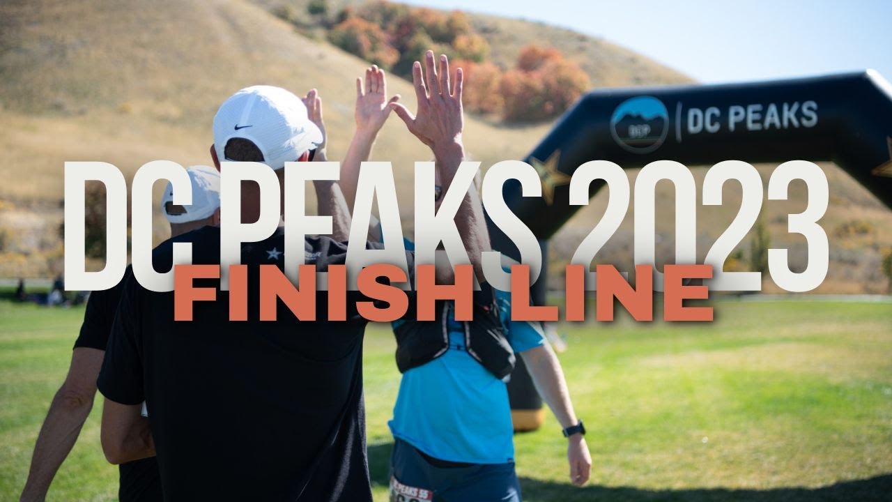 DC Peaks 50 Mile & 55K Finish Line Feels