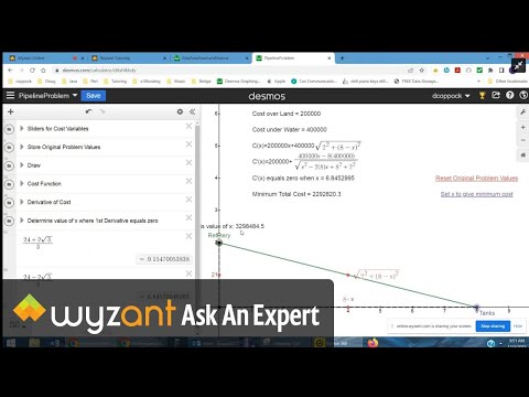 How to solve the calculus pipeline optimization problem.