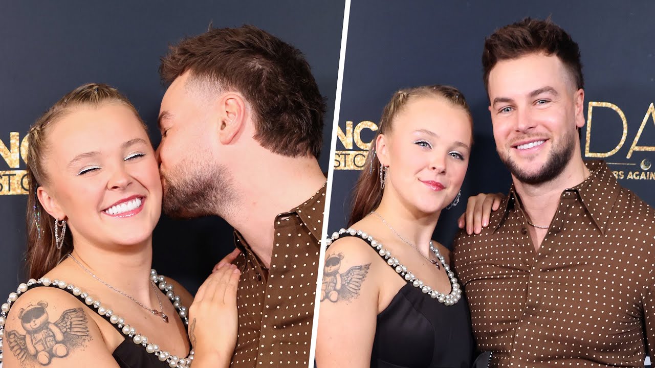 JoJo Siwa & Chris Hughes' PDA-Packed Red Carpet DEBUT