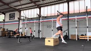 Seated Broad Jump to Box