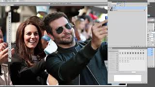 Photoshop Tutorial for Beginners - Bradley cooper selfie
